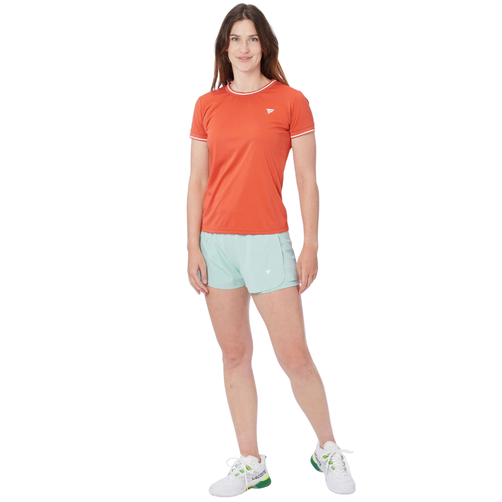 Short Tecnifibre Team Stretch Vert Femme