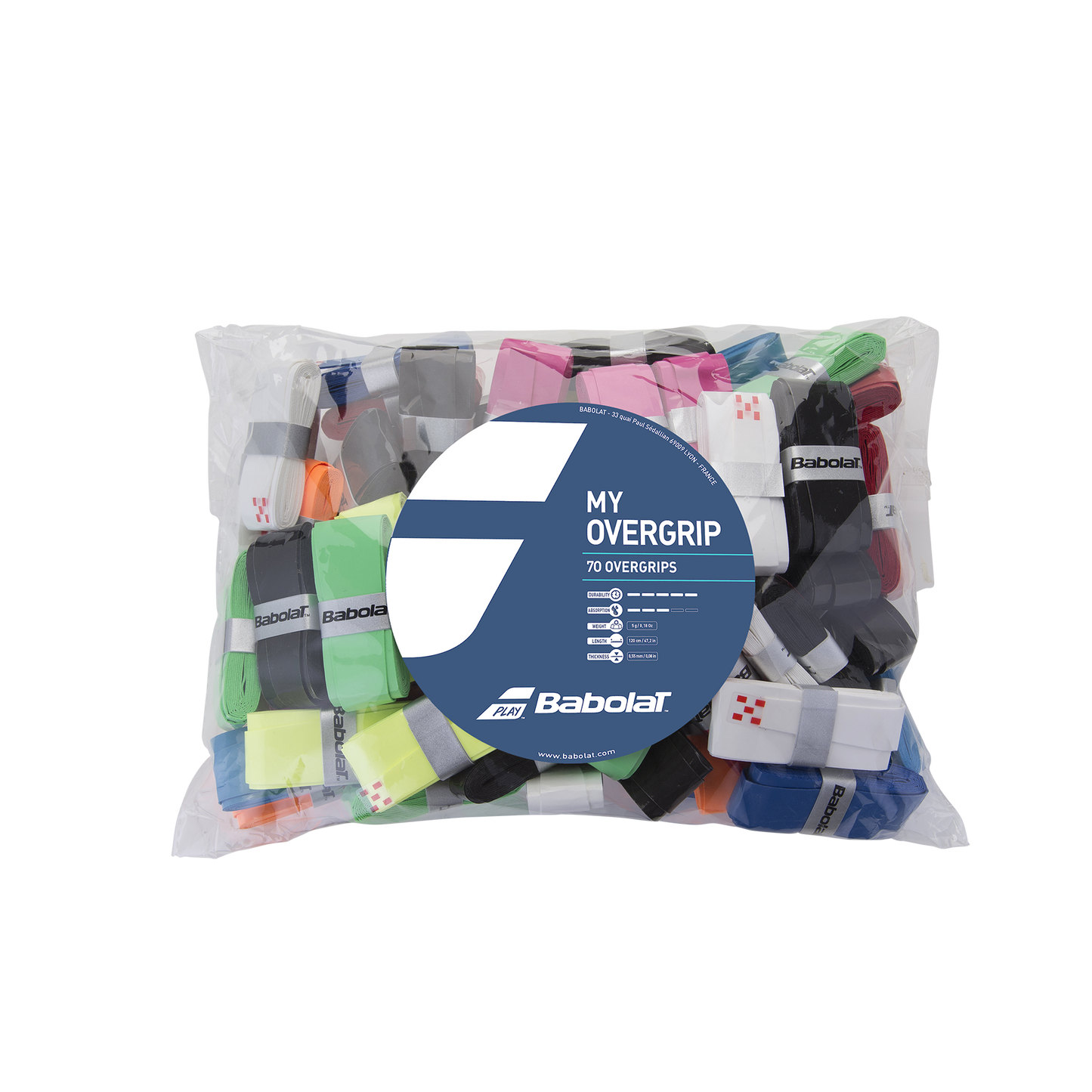 Surgrips Babolat My Overgrip sachet x70