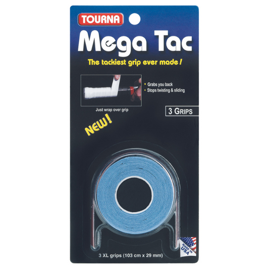 Surgrips Tourna Mega Tac Bleu x3