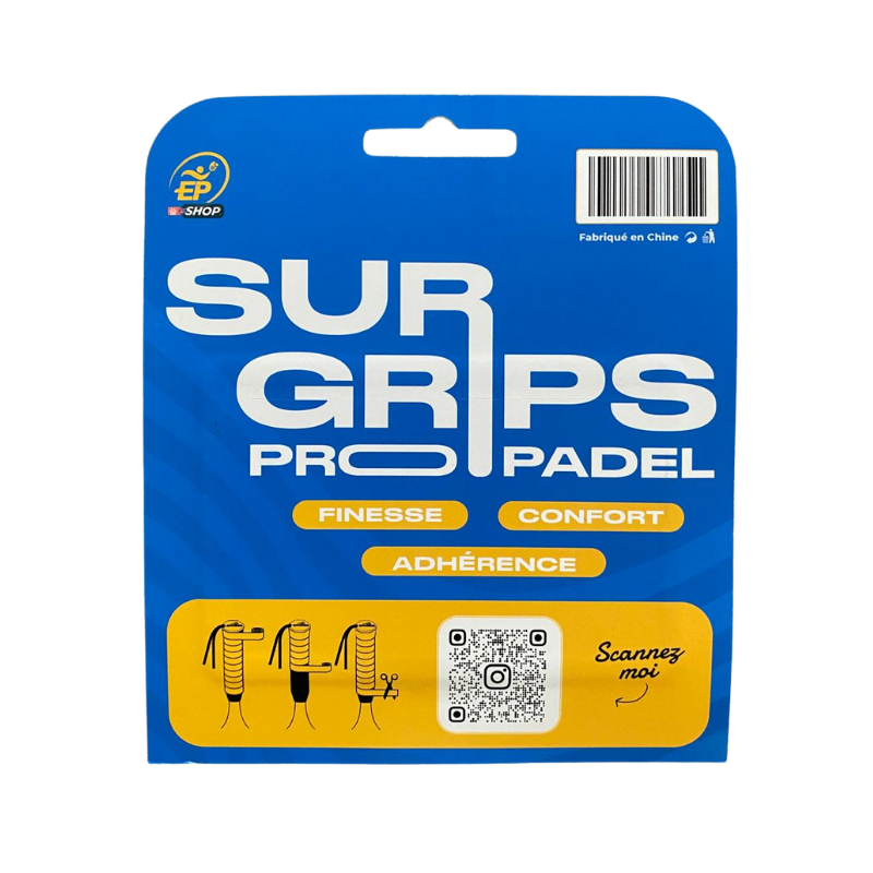 Surgrips Esprit Padel Shop Pro Padel Blanc x3