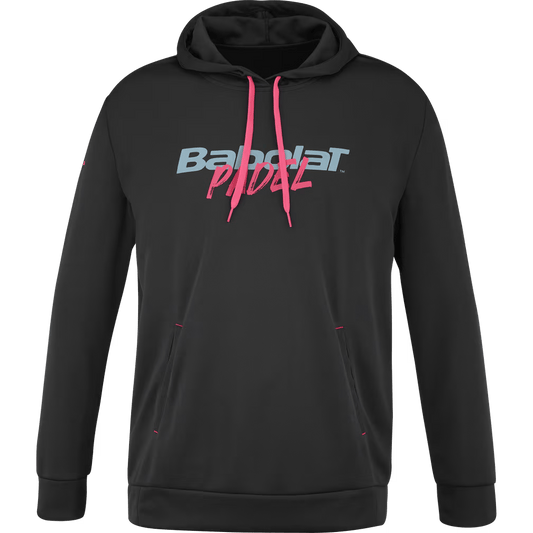 Sweat Babolat Padel Hood Noir/Rose