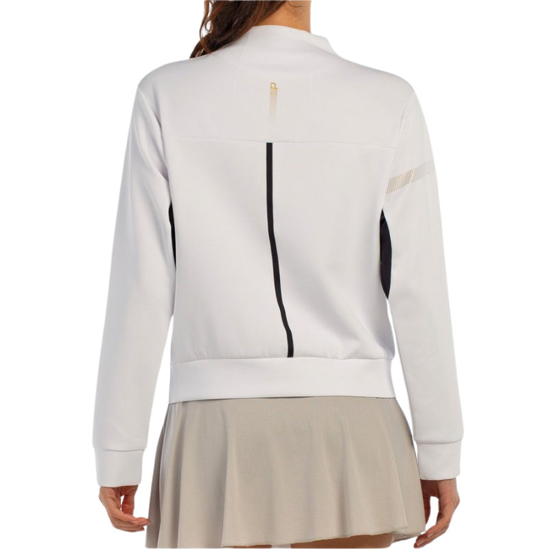 Pull Bullpadel Airar Blanc Femme