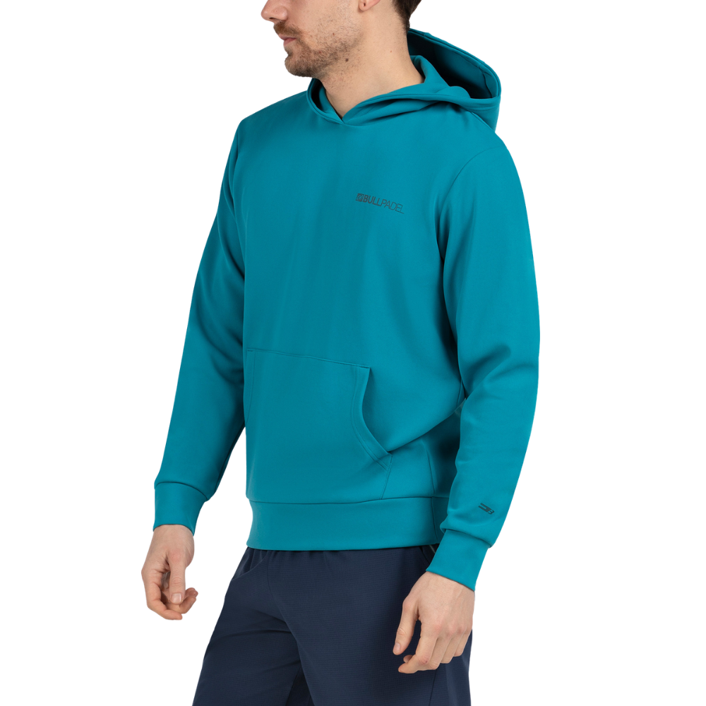 Sweat Bullpadel Albier Bleu Turquoise