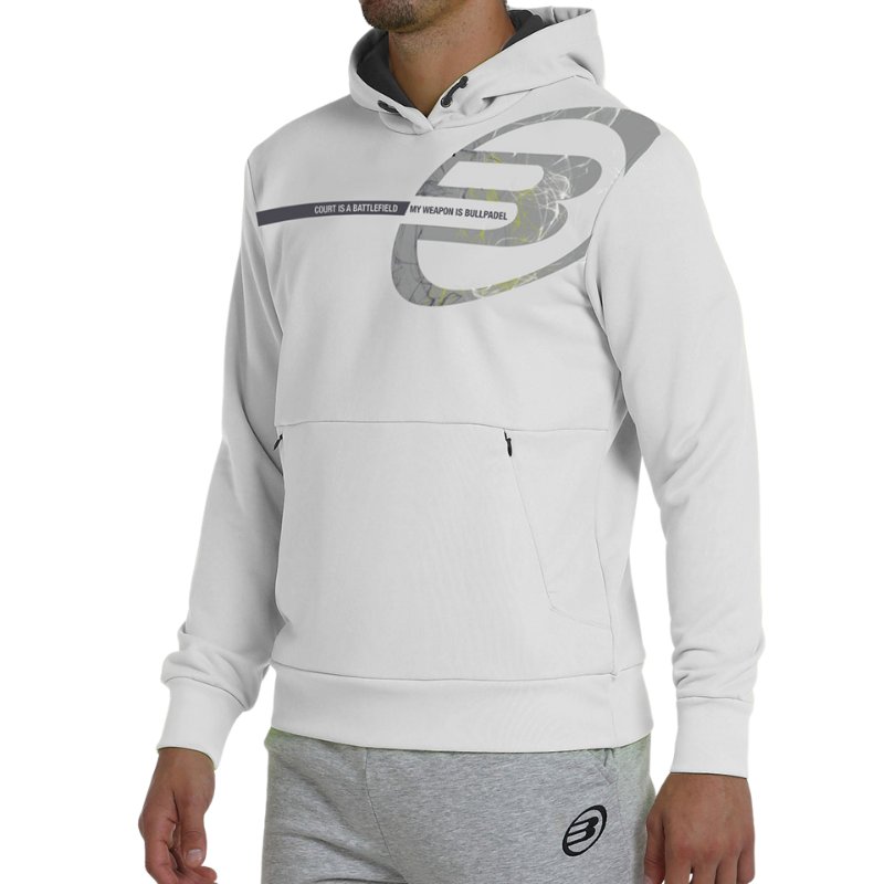Sweat Bullpadel Baiona Blanc
