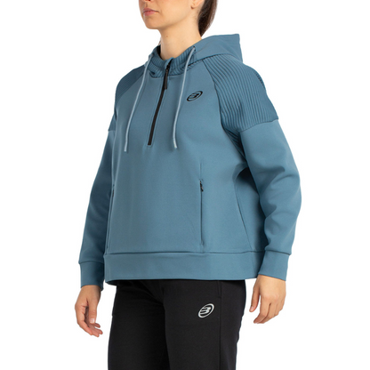 Sweat Bullpadel Bateo Bleu Femme