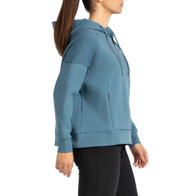 Sweat Bullpadel Bateo Bleu Femme