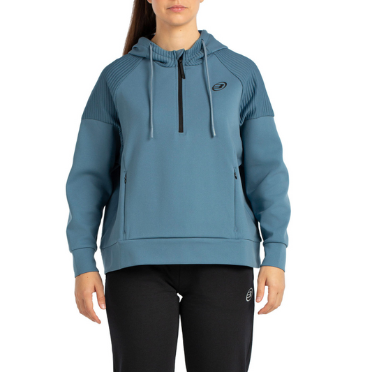 Sweat Bullpadel Bateo Bleu Femme