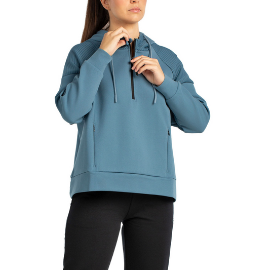 Sweat Bullpadel Bateo Bleu Femme