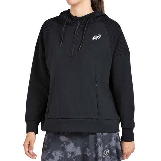 Sweat Bullpadel Bateo Noir Femme