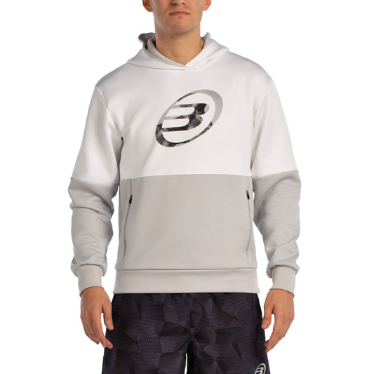 Sweat Bullpadel Boyal Blanc/Gris