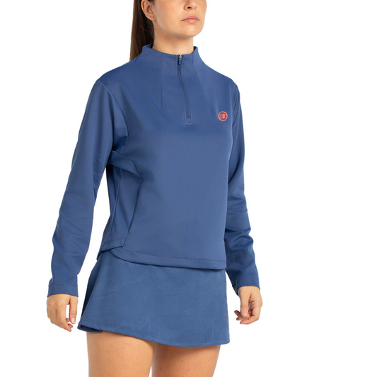 Pull Bullpadel Culle Bleu Marine Femme