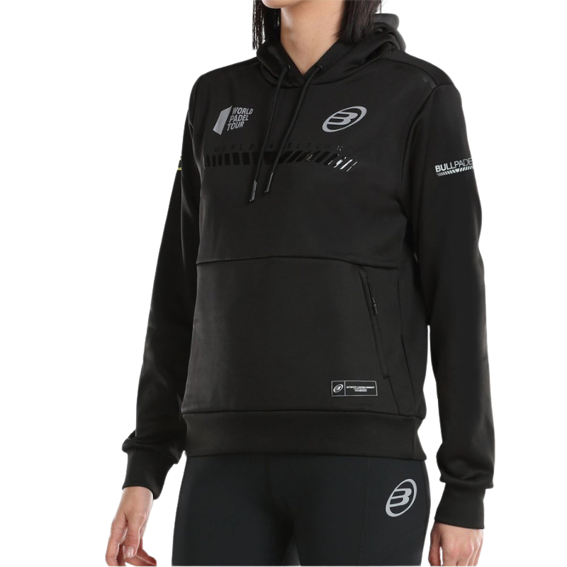 Sweat Bullpadel Leste Noir Femme