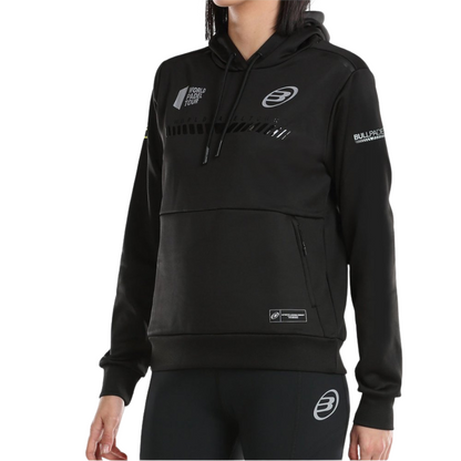 Sweat Bullpadel Leste Noir Femme