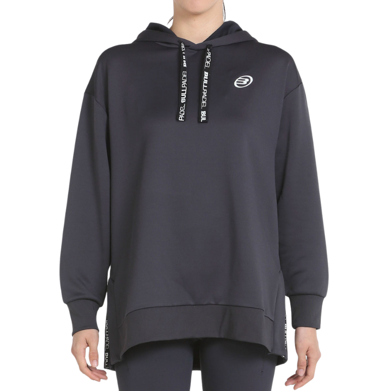 Sweat Bullpadel Nan Noir Femme