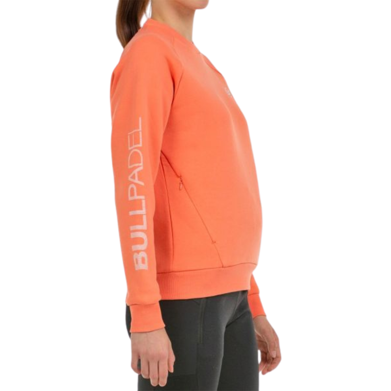 Pull Bullpadel Natas Orange Femme