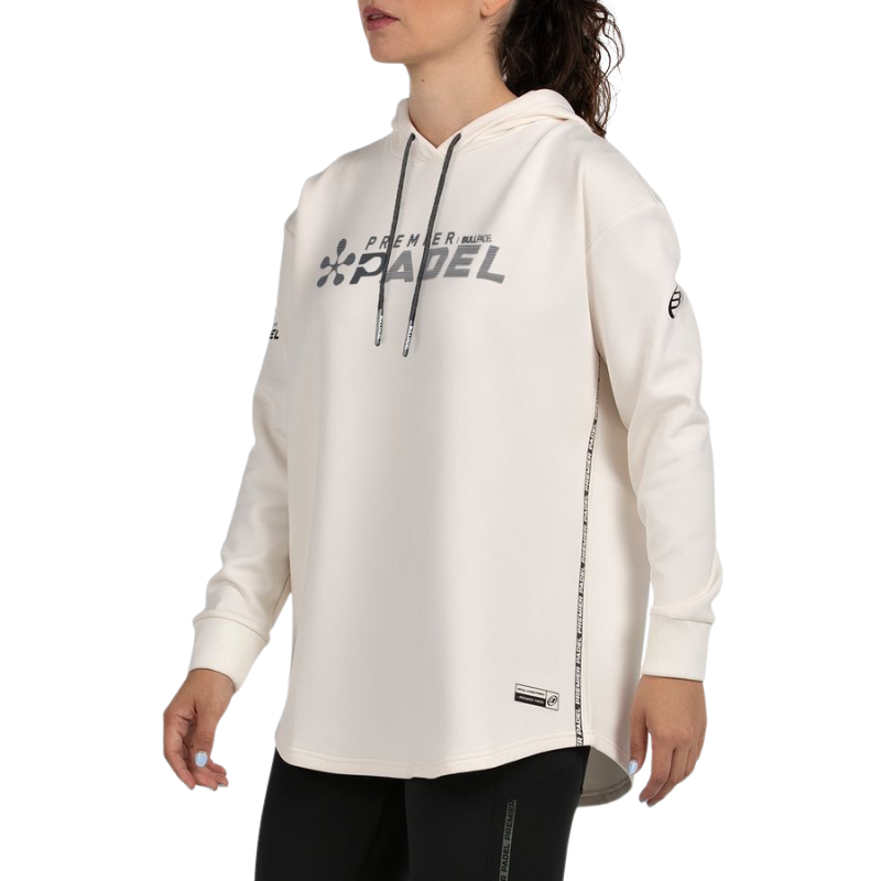 Sweat Bullpadel Paitt Blanc Femme