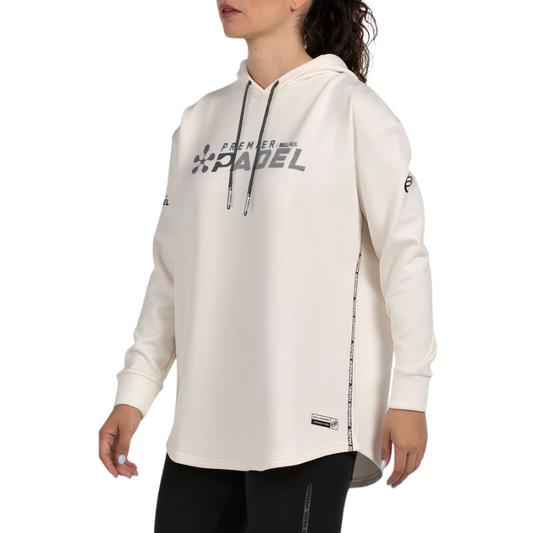 Sweat Bullpadel Paitt Blanc Femme