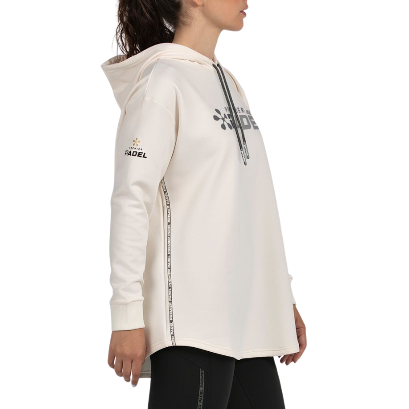 Sweat Bullpadel Paitt Blanc Femme