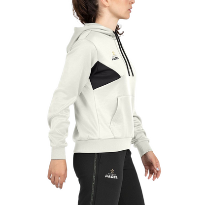 Sweat Bullpadel Peder Blanc Femme