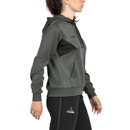 Sweat Bullpadel Peder Kaki Femme