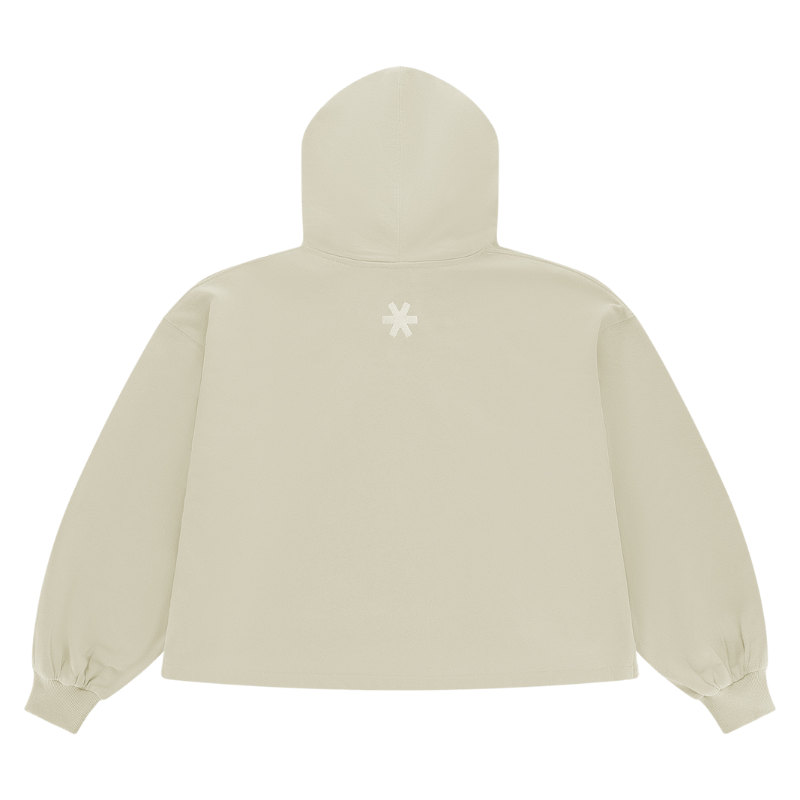 Sweat Osaka Cropped Hoodie Beige Femme