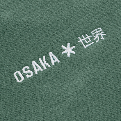 Pull Osaka Cropped Vert Femme