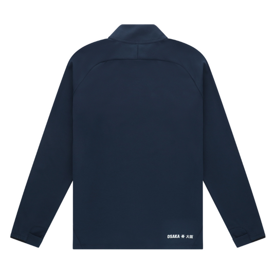 Pull Osaka Half Zip Bleu Marine