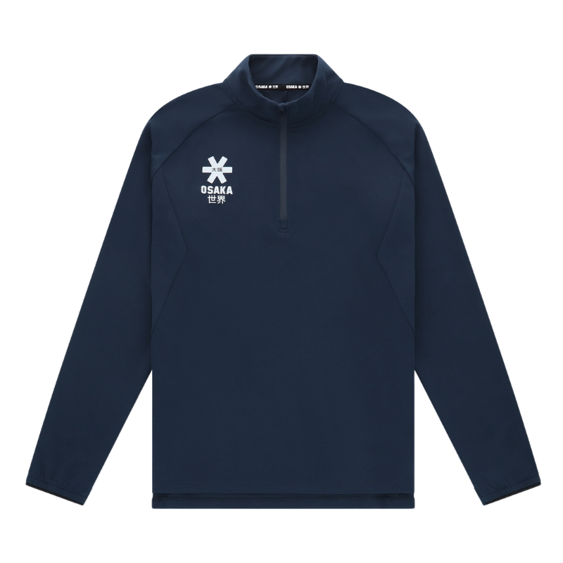 Pull Osaka Half Zip Bleu Marine
