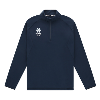 Pull Osaka Half Zip Bleu Marine