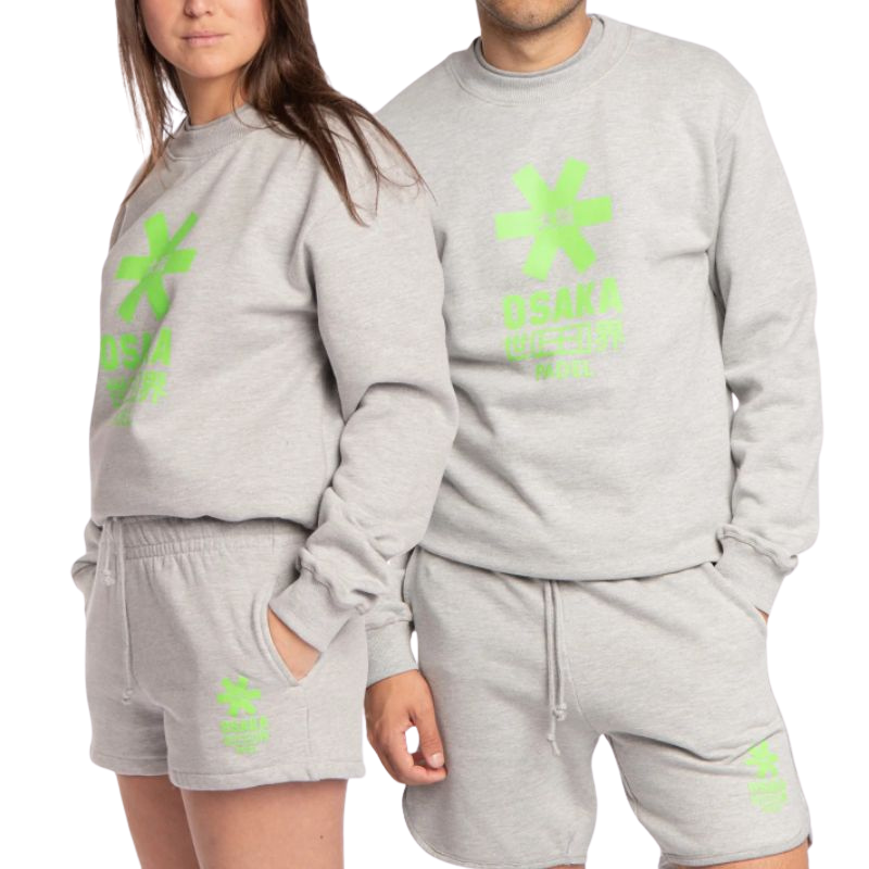 Sweat Osaka Unisex Padel Classic Gris - Esprit Padel Shop