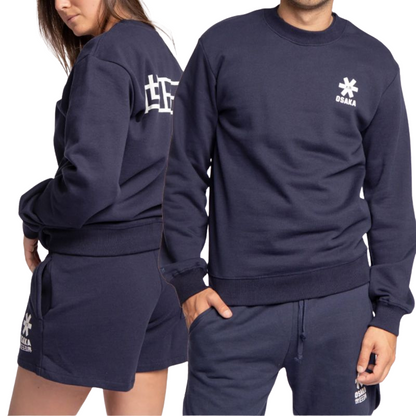 Pull Osaka Unisex Padel Court Classic Bleu marine