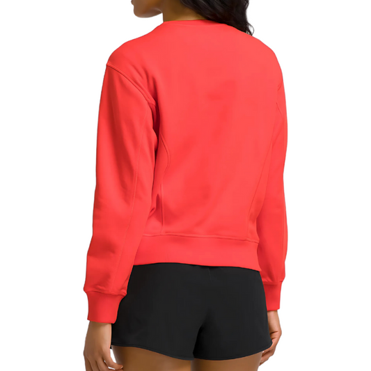 Pull Wilson Team Crewneck Rouge Femme