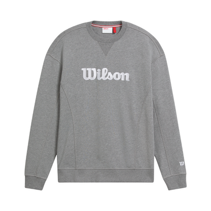 Pull Wilson Team Crewneck Script Gris