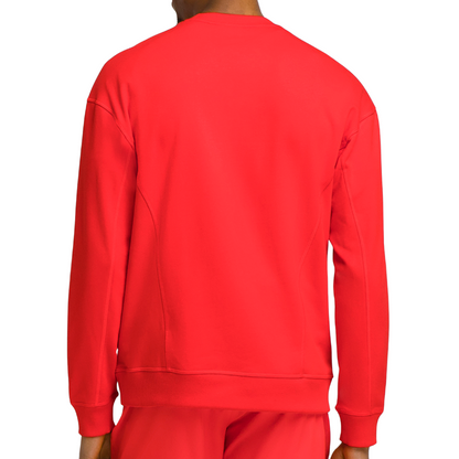 Pull Wilson Team Crewneck Script Rouge