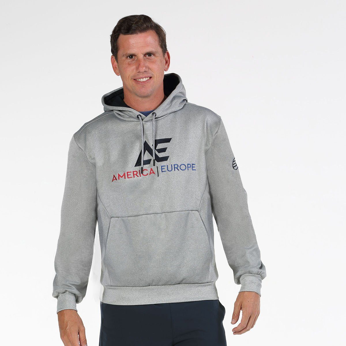 Sweat à capuche Bullpadel Hispana gris America | Europe