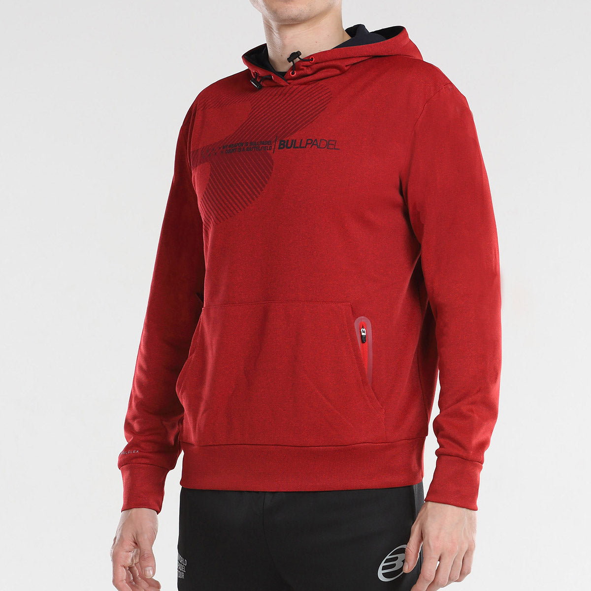 Sweat Bullpadel Jaque rouge