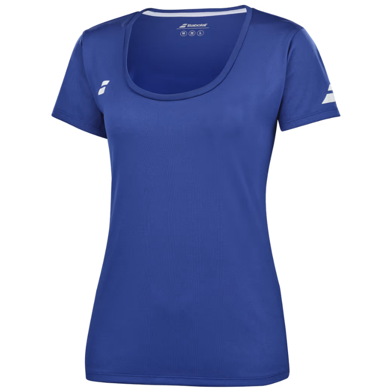 T-shirt Babolat Play Sleeve Top Junior Girl Bleu