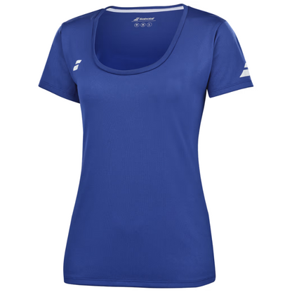 T-shirt Babolat Play Sleeve Top Junior Girl Bleu