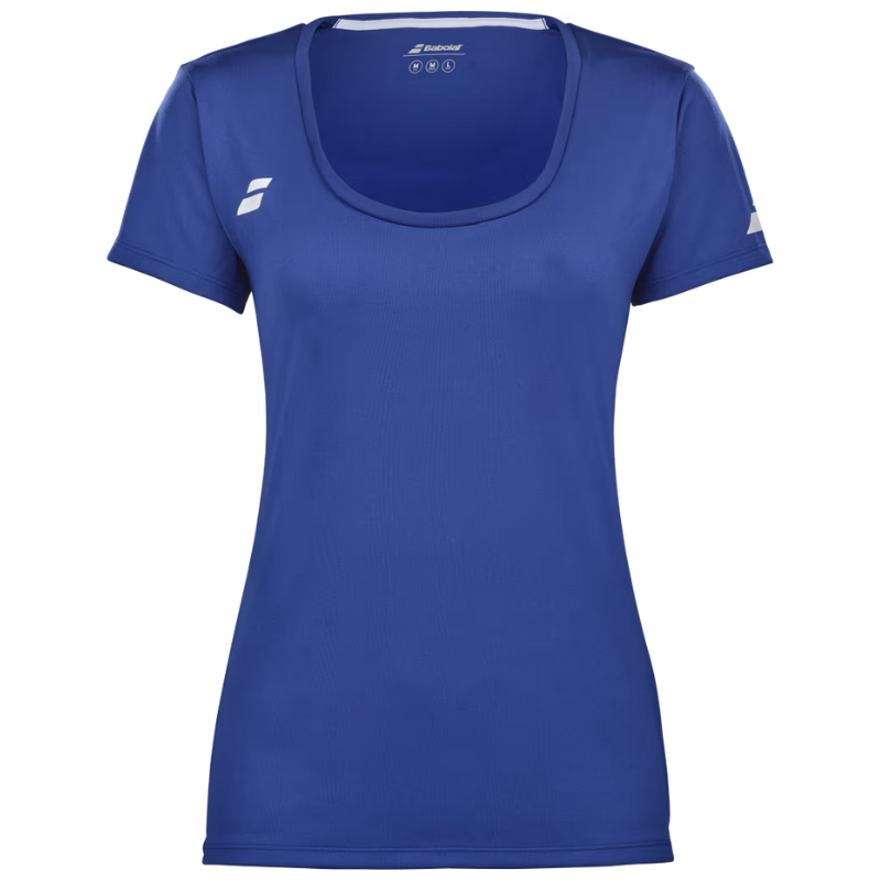 T-shirt Babolat Play Sleeve Top Junior Girl Bleu