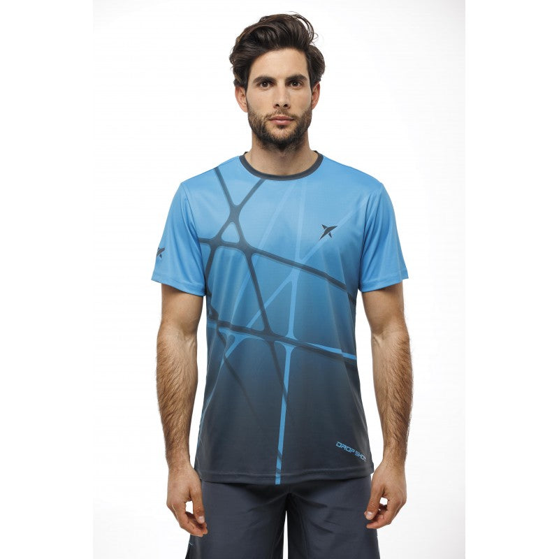T-shirt Drop Shot Bruno Bleu