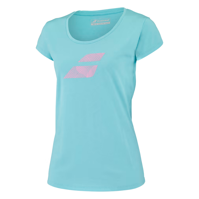T-shirt Babolat Exercise Flag Bleu Femme