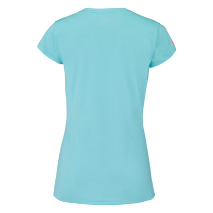 T-shirt Babolat Exercise Flag Bleu Femme