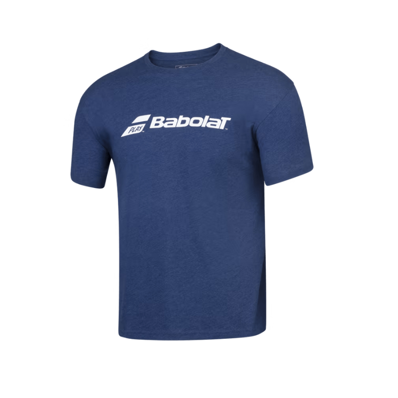 T-shirt Babolat Exercise Tee Bleu