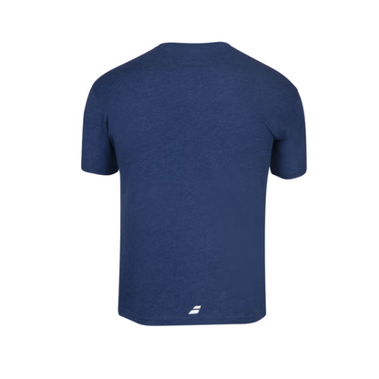 T-shirt Babolat Exercise Tee Bleu