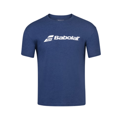 T-shirt Babolat Exercise Tee Bleu