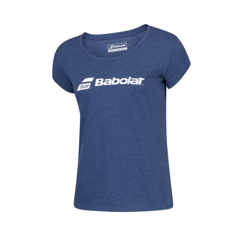 T-shirt Babolat Exercise Tee Bleu Femme