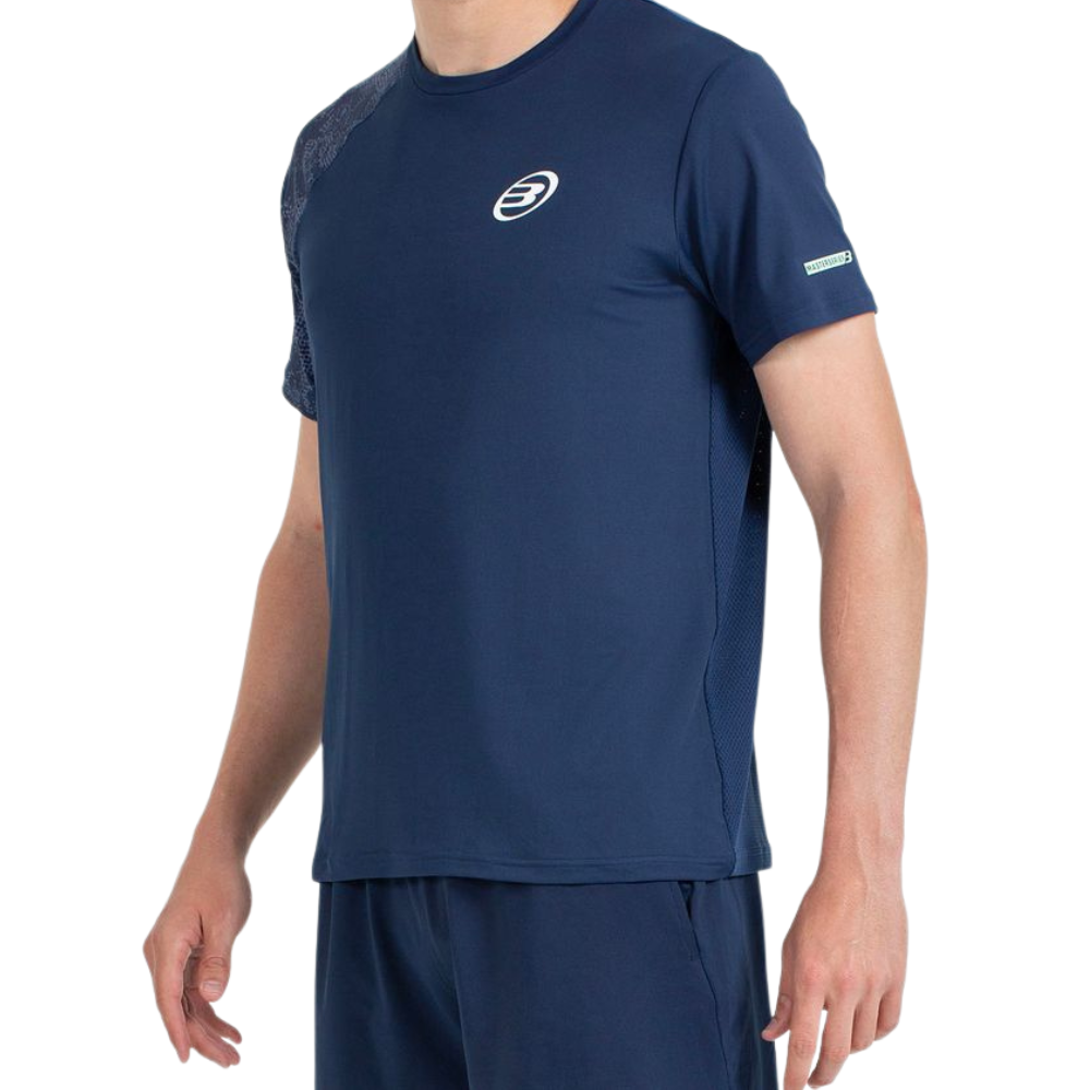 T-shirt Bullpadel Mazaron Bleu Marine