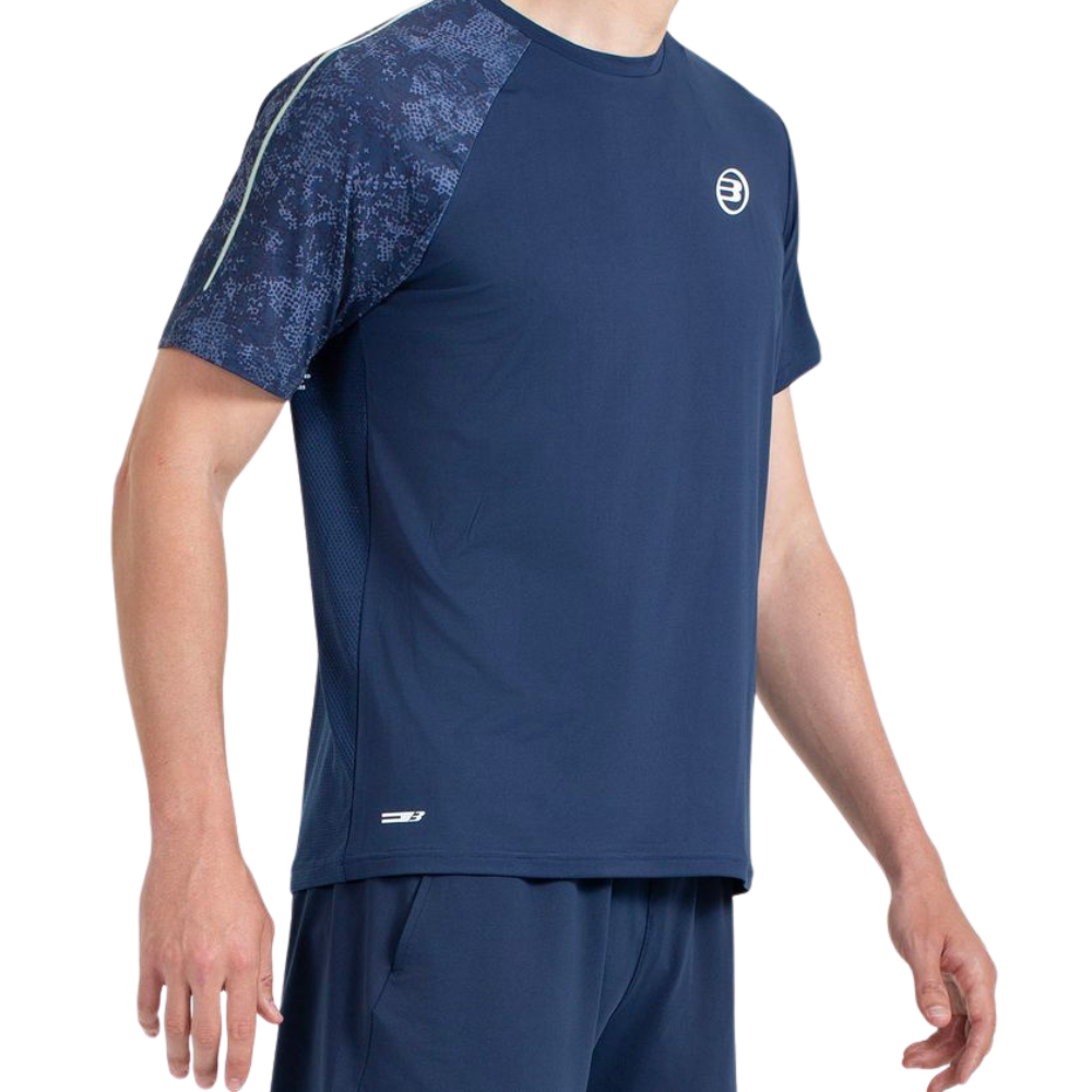 T-shirt Bullpadel Mazaron Bleu Marine