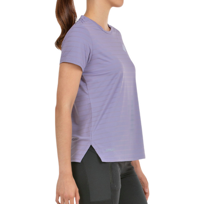 T-shirt Bullpadel Oimbra Violet Femme