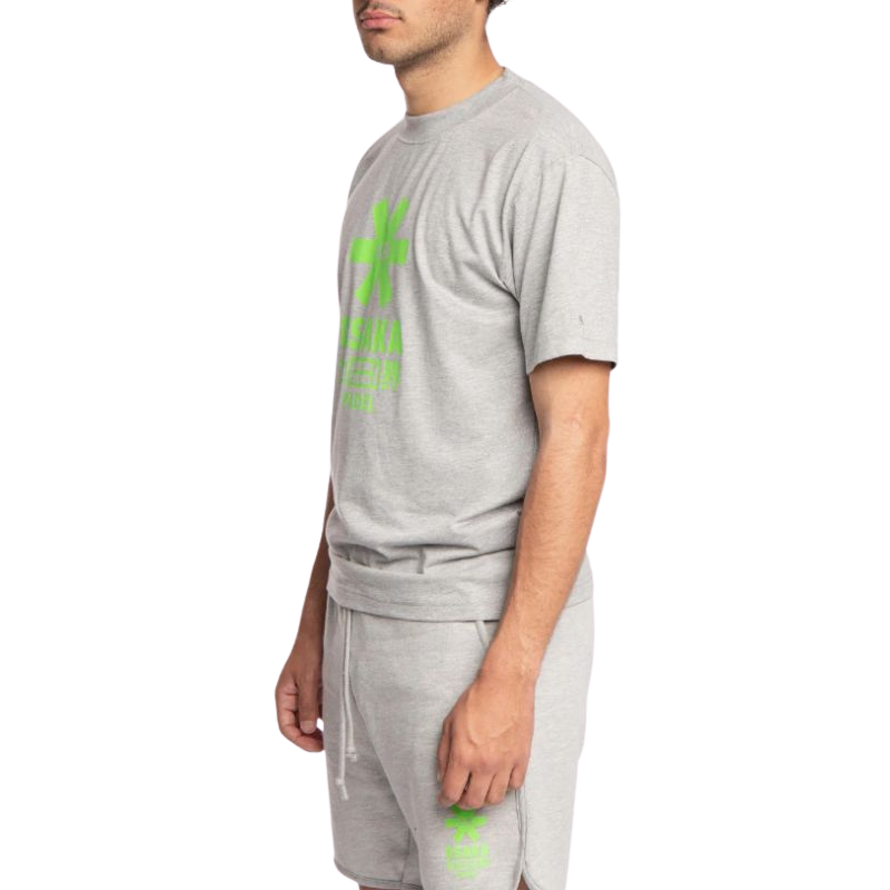 T-Shirt Osaka Unisex Padel Classic Gris